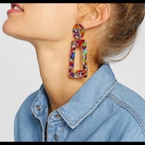 Boho Geometric Drop Earrings ❤️